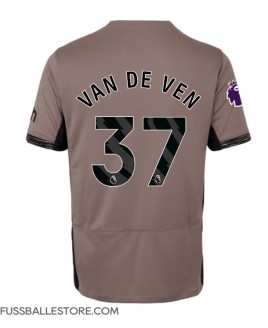 Günstige Tottenham Hotspur Micky van de Ven #37 3rd trikot Damen 2023-24 Kurzarm